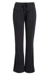 COURRÈGES COURRÈGES INTERLOCK FLARE LEG TRACK PANTS