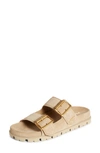 Prada Sandals In Ecru