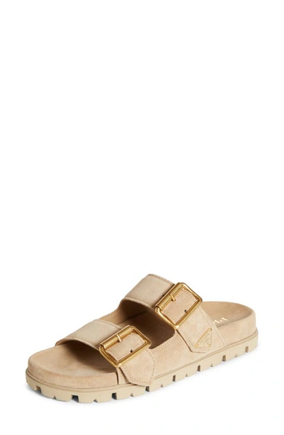 PRADA DOUBLE STRAP SANDAL