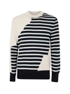 Saint James Long Sleeves Turtle Neck Sweater In Multicolour