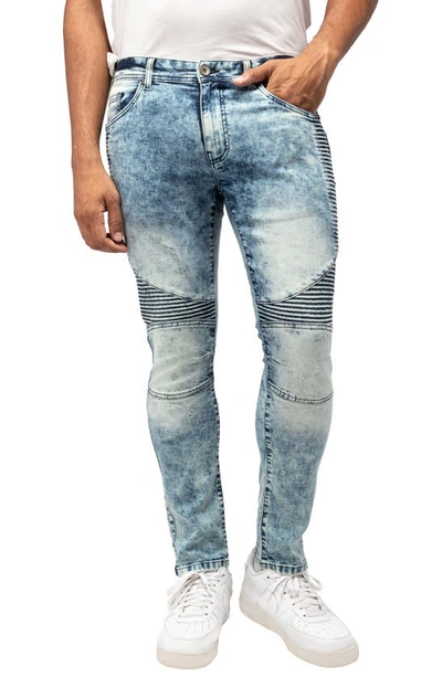 X-RAY XRAY STRETCH CARGO MOTO SLIM JEANS