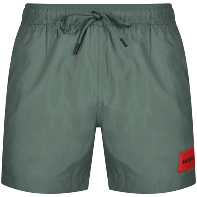 Hugo Dominica Swim Shorts Green