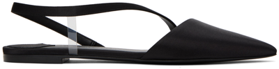 Stella Mccartney Iconic D'orsay Ballerina Shoes In Black