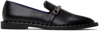 Stella Mccartney Falabella Chain-link Detailing Loafers In 1000 Black