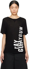 TAKAHIROMIYASHITA THE SOLOIST BLACK PRINTED T-SHIRT