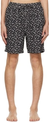 ISABEL MARANT BLACK HYDRA SWIM SHORTS