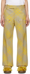 Burberry Pantalone 8079153 B7363 In Hunter Ip Check