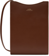 APC BROWN JAMIE NECK POUCH