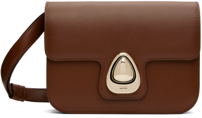 Apc Tan Astra Small Bag In Cad Noisette