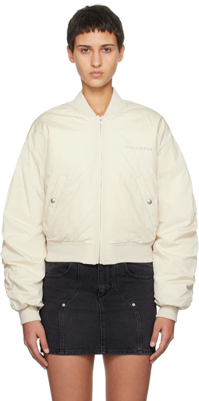 Isabel Marant Étoile Bessime Bomber Jacket In Beige