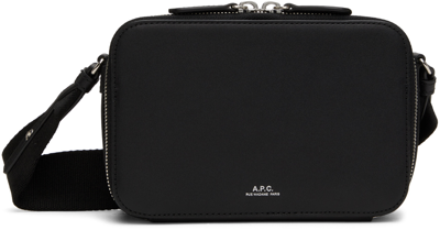 A.p.c. Camera Soho Bag In Black