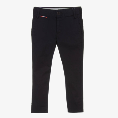 Tommy Hilfiger Babies' Boys Blue Cotton Chino Trousers