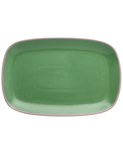 Kate Spade New York Make It Pop Green Platter