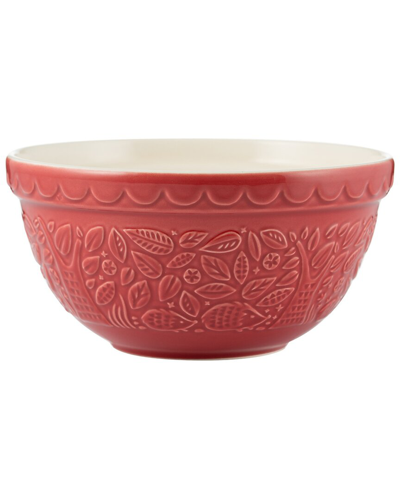 Mason Cash Set Of 2 In The Forest Hedgehog Bowls In Red