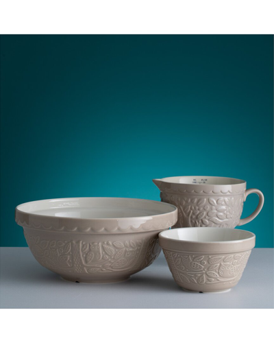 Mason Cash Set Of 3 In The Forest Measuring Jugs In Gray