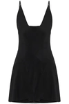 Maison Margiela Black Viscose Jumspsuit In Black