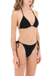 Hunza G Gina Triangle Bikini Set In Black In Black