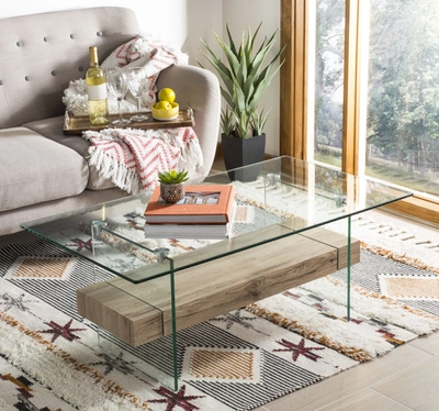 Safavieh Kayley Glass Coffee Table