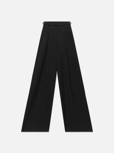 Frame Ritz Women's Pleated Trouser Trousers In Black