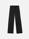 Frame X Ritz Silk Pajama Pants In Black