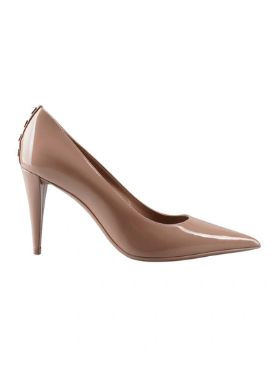 Valentino Garavani Decollete` Shoes In Nude & Neutrals