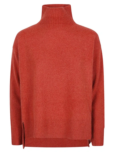 C.t.plage Ct Plage Sweaters Orange In Red