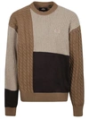 Dickies Lucas Patchwork Sweater Men's Sweater Black In Black