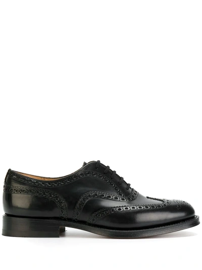 Church's Parkstone Leather Oxford Brogues In Black