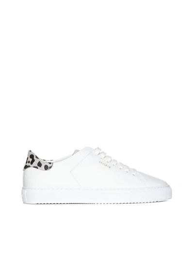 Axel Arigato Leather Trainer In White