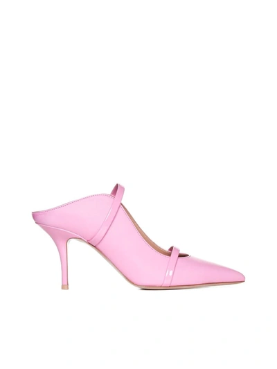 Malone Souliers Flat Shoes In Flamingo/flamingo