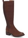 Gentle Souls By Kenneth Cole Best Chelsea Womens Leather Block Heel Knee-high Boots In Multi