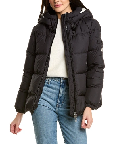 Moncler Draa Quilted Shell Jacket In Black