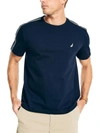 Nautica Crewneck Logo T-shirt In Blue