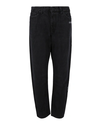 Off-white Curve Denim Jeans In Black