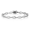 Vir Jewels 1/8 Cttw Lab Created Diamond Tennis Bracelet Sterling Silver Prong 7.25 Inch In Silver