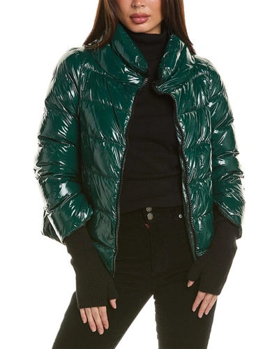 Herno Gloss Down Jacket In Green