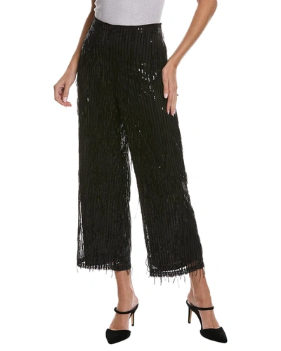 Nanette Lepore Nanette By  Sequin Mesh Pant In Black