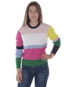 Kenzo Spliced Pullover In Multicolor