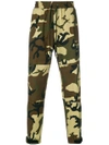 GIVENCHY camouflage print track pants,17F528373912214911