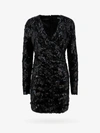 Rotate Birger Christensen Black Sequin Mini Dress In Black