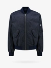 Versace Barocco Techno Jacquard Jacket In Blue