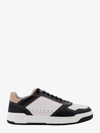Brunello Cucinelli Colour-block Panelled Leather Sneakers In White
