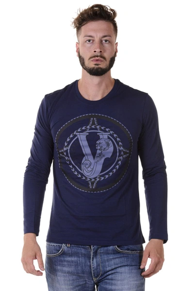 Versace Jeans Couture Versace Jeans Topwear In Blue