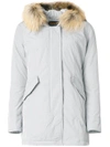 Woolrich Classic Padded Coat - Grey In Grey