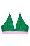 Lemonade Dolls The Synergy Bralette In Bright Green