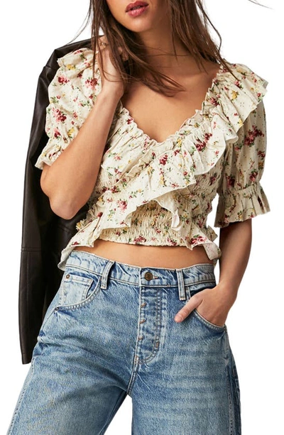 Free People Favorite Girl Top In Ivory