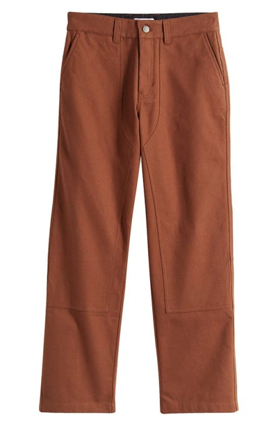 Saturdays Surf Nyc Brown Morris Trousers In Downtown Brown