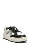 Schutz Women's St Bold Almond Toe Glitter Detail Platform Sneakers In White