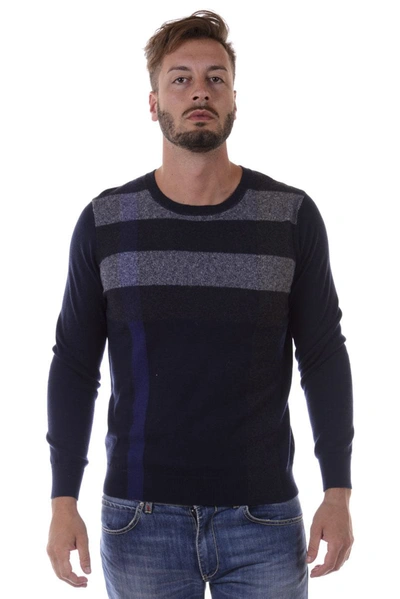 Burberry Sweater In Blue