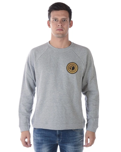 Versace Collection Sweatshirt Hoodie In Grey